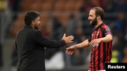 Gattuso iyo Gonzalo Higuain