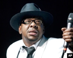 Singer Bobby Brown, former husband of the late Whitney Houston performs at Mohegan Sun Casino in Uncasville, Conn., Feb. 18, 2012.