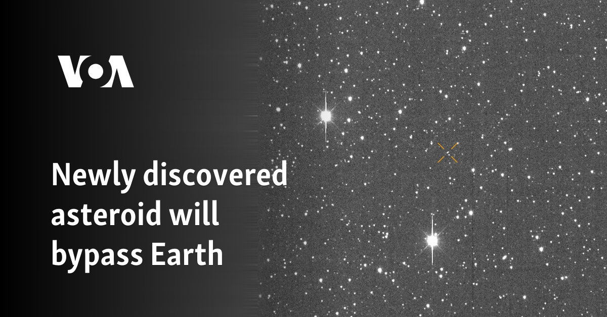 Newly discovered asteroid will bypass Earth