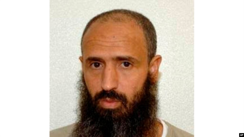 Cette photo non datée publiée par l'avocat Shelby Sullivan-Bennis le 11 décembre 2017 montre son client, le Marocain Abdullatif Nasser, à la prison de Guantanamo Bay, à Cuba.
