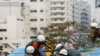 جاپان میں زلزلے سے نمٹنے کی تربیتی مشق