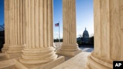 The Capitol in seen from the Supreme Court Building in Washington, April 4, 2017.