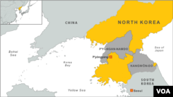 North Korea flooded provinces