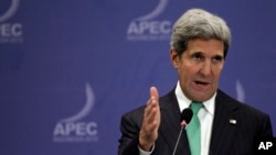 Ngoại trưởng Hoa Kỳ John Kerry trấn an các nhà lãnh đạo Châu Á về cam kết của Hoa Kỳ đối với khu vực.
