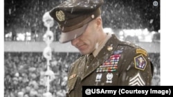 Фото зразка нової-старої уніформи на сторінці Армії США у Twitter