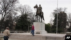 Nathan Bedford Forrest Park in Memphis Tennesee