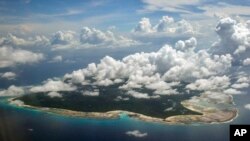Pulau North Sentinel di sebelah tenggara pulau Andaman dan Nicobar, India. (Foto: dok).