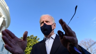 Tổng thống Joe Biden tại Nhà Trắng ngày 21/3/2021.