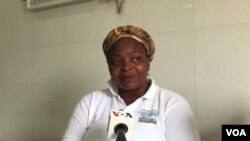 Cecilia Mateus, directora municipal de Saúde no Cacuso
