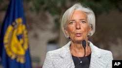 International Monetary Fund (IMF) Managing Director Christine Lagarde, April 30, 2014. 