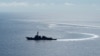 미국-캐나다 군함 타이완 해협 통과
