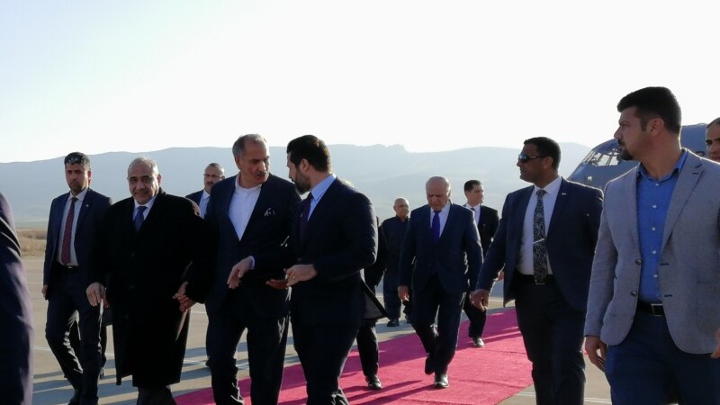 سەردانەکەی سەرۆک وەزیری کاربەڕێکەری عێراق بۆ شاری سلێمانی و کۆبونەوەی لەگەڵ بەرپرسانی یەکێتی نیشتیمانی کوردستان