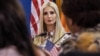 FILE - US Senior White House advisor Ivanka Trump attends a meeting as part of the African Women’s Empowerment Dialogue, on Apr. 15, 2019, in the Ethiopian capital Addis Ababa.
