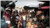 Vue partielle du plus grand marché du Bénin, le marché Dantokpa, à Cotonou, le 12 juillet 2021. 