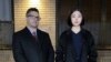 A Thai student, Bew Jirajariyawetch (R), and her attorney, Eric Parnes (L) speak out with VOA Thai following the attack at the Herald Square subway platform.