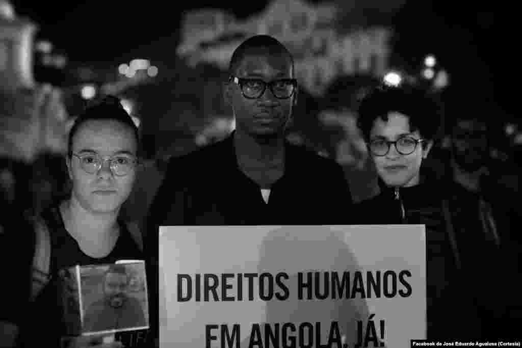 Vigília em Lisboa pede libertação de activistas angolanos