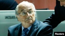 Sepp Blatter, président de la Fifa