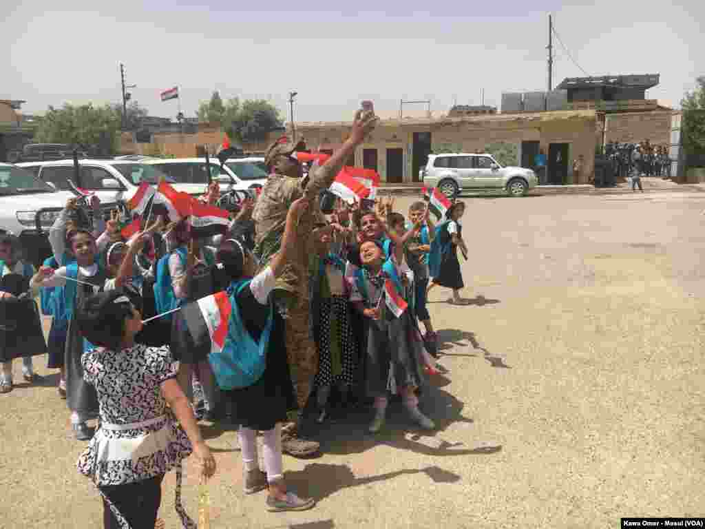 Dibistana Belqîs ya Keçan li Aliyê Rastê yê Bajarê Mûsil