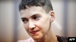 Russia Ukrainian Prisoner Nadiya Savchenko. (File)