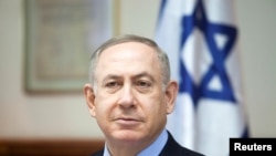 Benjamin Netanyahu, primeiro-ministro israelita