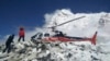 On Everest, Helicopters Rescue Stranded Climbers