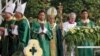 El papa Francisco celebró misa en Rangún, Myanmar, el miércoles, 29 de noviembre de 2017.