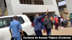 Aristides Gomes, deixa sede da ONU em Bissau