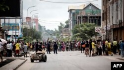 En images : manifestations en RDC contre Kabila