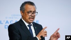 Dirjen WHO Tedros Adhanom Ghebreyesus (foto: dok). Varian omicron telah memicu perebakan COVID-19 di Afrika Selatan meningkat tajam dalam beberapa pekan terakhir. 