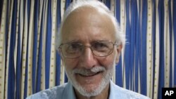 Foto de Alan Gross tomada en noviembre de 2012.