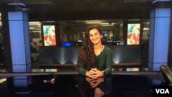 VOA Public Relations Intern, Yassmin Mostafavi 