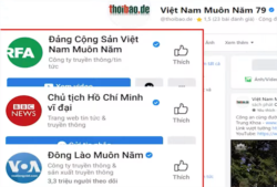 Các trang Facebook của VOA, RFA, BBC và Thời Báo bị hacker xâm nhập và đổi tên trong một thời gian ngắn.