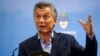 Argentina's Currency Crisis Over, Macri says 