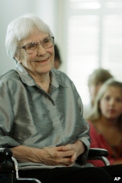 Author Harper Lee in Montgomery, Alabama, Aug. 20, 2007.