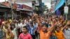 Bangladesh Garment Worker Protests Shut Factories