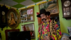 Zoltan Sztojka, traditional Gypsy fortune-teller, in his home in Soltvadkert, central Hungary, Oct. 10, 2021.