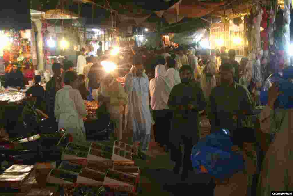 Peshawar Eid Bazaar Night