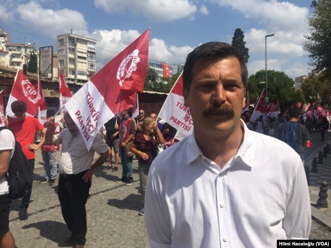 Türkiye İşçi Partisi Genel Başkanı Erkan Baş