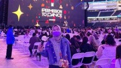 Nella Susanti saat menonton konser BTS di Los Angeles belum lama ini (dok: Nella Susanti)