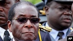 Zimbabwe President Robert Mugabe (file photo)