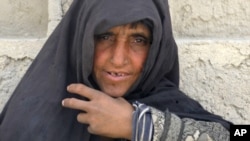 Ama Gullah, the mother of an Afghan National Army soldier killed two years ago in Qalat, Kandahar.