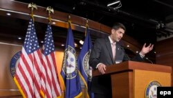 Chủ tịch Hạ viện Hoa Kỳ Paul Ryan phát biểu tại Quốc hội ngày 07/07/2016.