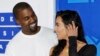  Kanye West et Kim Kardashian West aux MTV Video Music Awards, New York, le 28 août 2016.