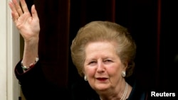 Cựu Thủ tướng Anh Margaret Thatcher qua đời ngày thứ hai 8/4 ở tuổi 87.