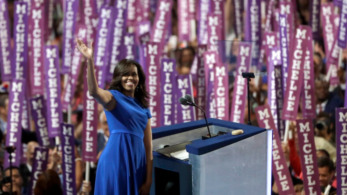 Michelle Obama Gives Powerful Speech at Democratic Convention