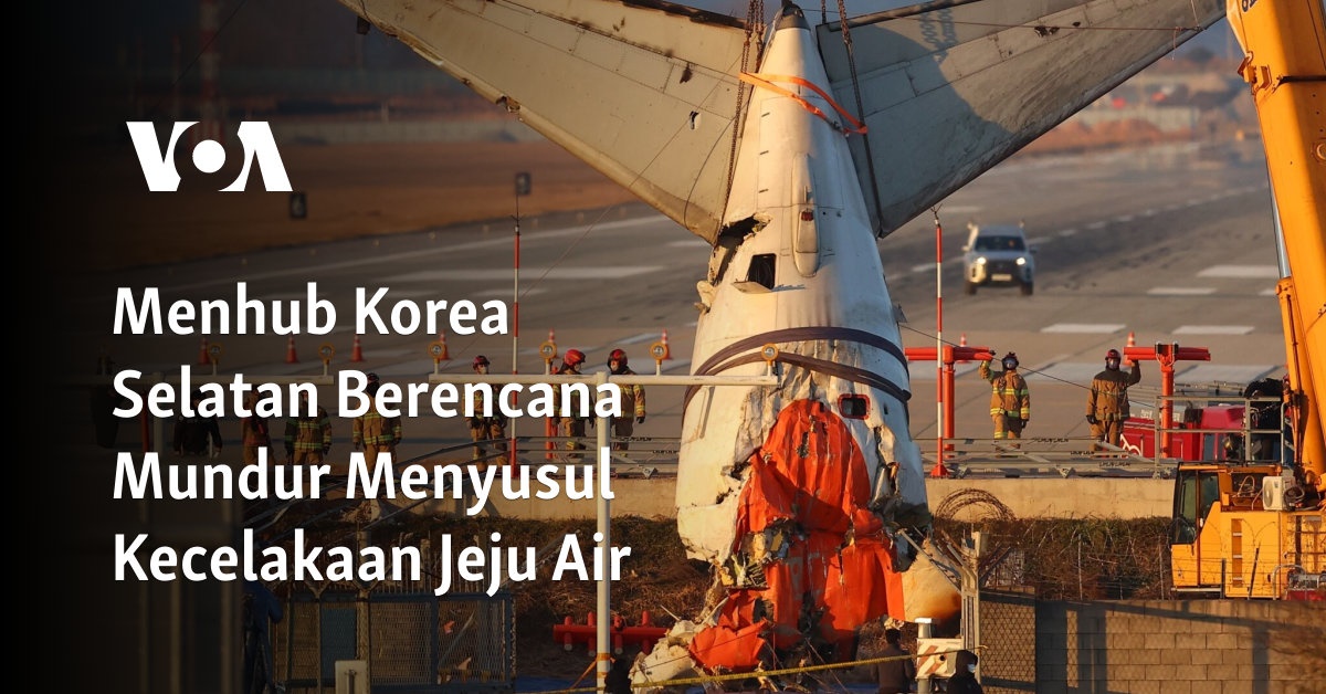 Menhub Korea Selatan Berencana Mundur Menyusul Kecelakaan Jeju Air