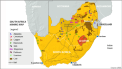 África do Sul: Milhares de mineiros expulsos depois de participarem em greve