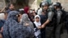 اسرائیل: مقدس مقام سے 16 فلسطینی گرفتار 
