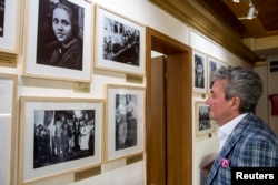 Gombar Alojz, the grand-nephew of Mother Teresa, visits her memorial house in Skopje, April, 20 2019. Pope Francis will visit North Macedonia, the birthplace of Mother Teresa, the world's most famous Catholic nun, May 7, 2019.