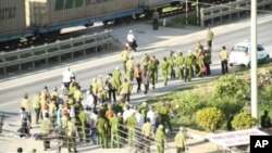 Vietnam police break up land protest in Nam Dinh.